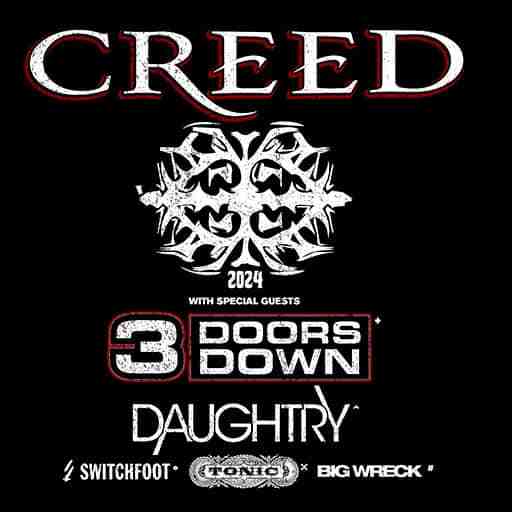Creed, 3 Doors Down & Finger Eleven